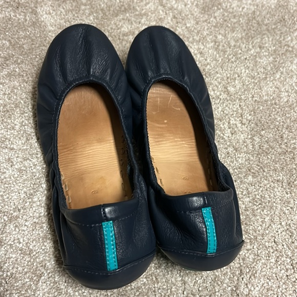 TIEKS Navy Blue Ballet Flats, Size 9, GREAT CONDITION - Picture 3 of 13